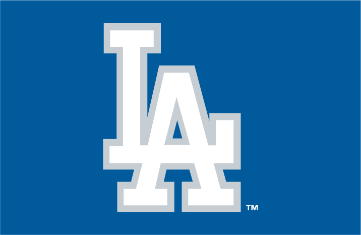 Los Angeles Dodgers 1999-2002 Batting Practice Logo iron on paper